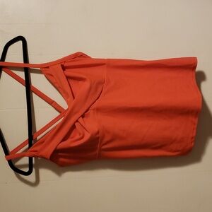 Athleta Red Swimsuit Top
